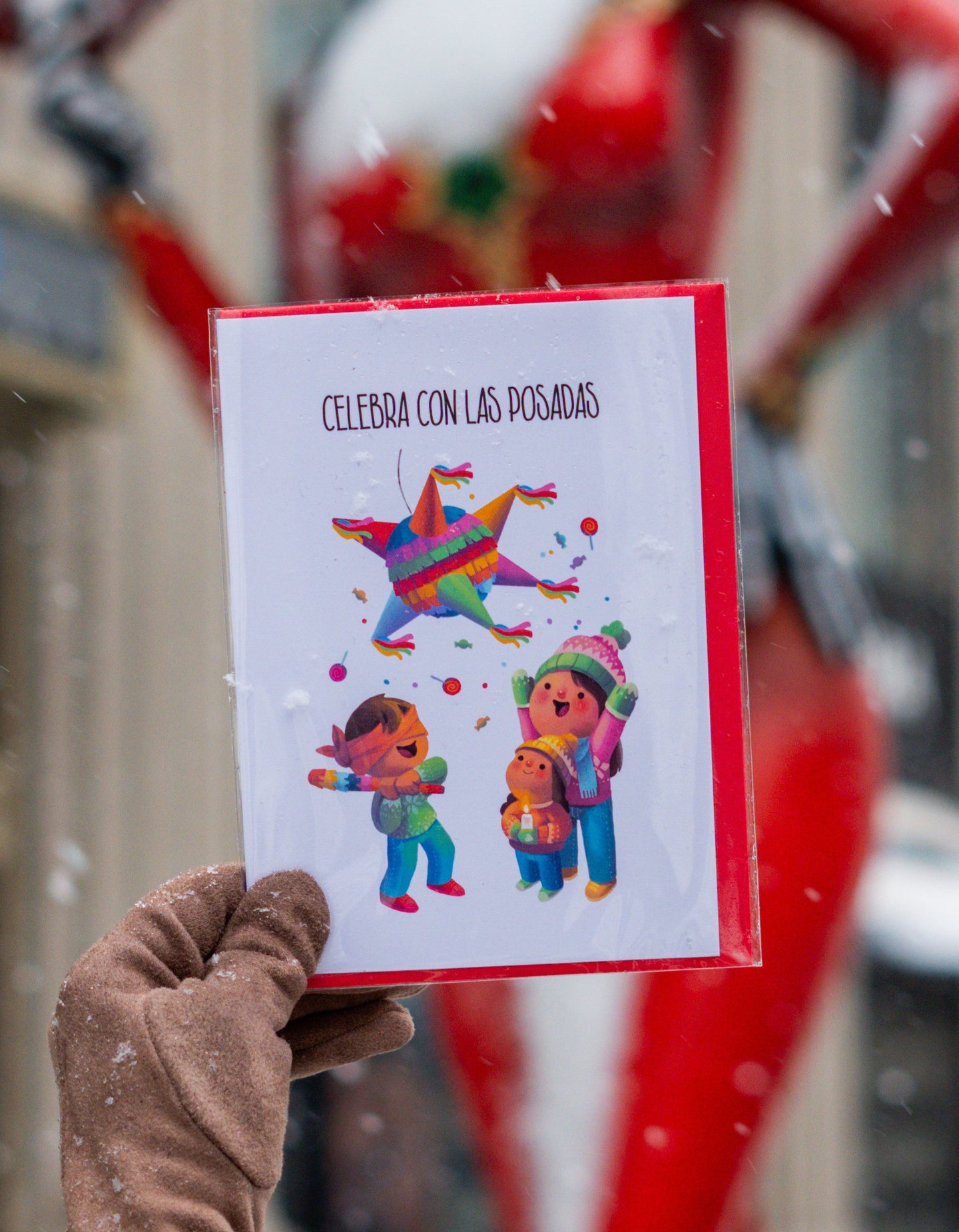 Celebra con las Posadas Greeting Card