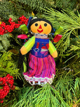 Load image into Gallery viewer, &quot;Lele&quot; Mexican Doll Christmas Ornament
