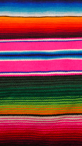 Mexican Sarape Table Runner Full Size