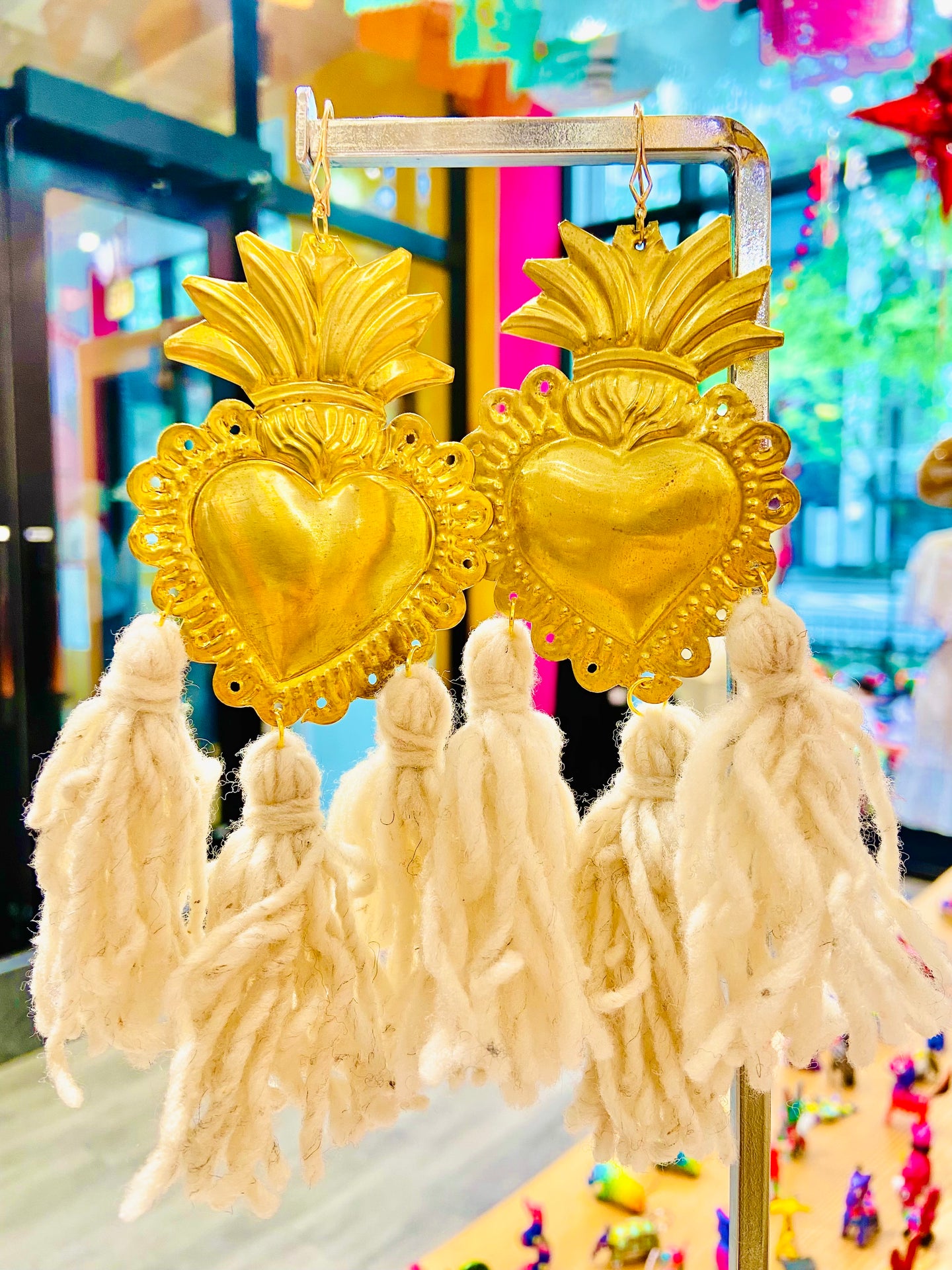 Oaxacan Milagrito earrings
