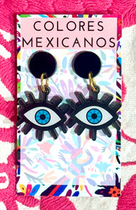 Mexican Evil Eye Earrings