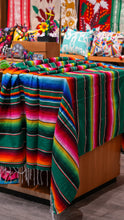 Load image into Gallery viewer, Mexican Sarape Table Runner Full Size
