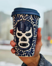 Load image into Gallery viewer, Luchador, Talavera ceramic Mug
