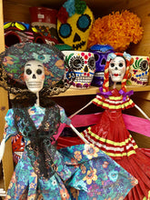 Load image into Gallery viewer, “Catrina&quot; Mexican Skeleton figure

