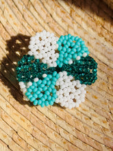 Load image into Gallery viewer, Colorful Beaded Flower Rings -- Guerrero, Mexico
