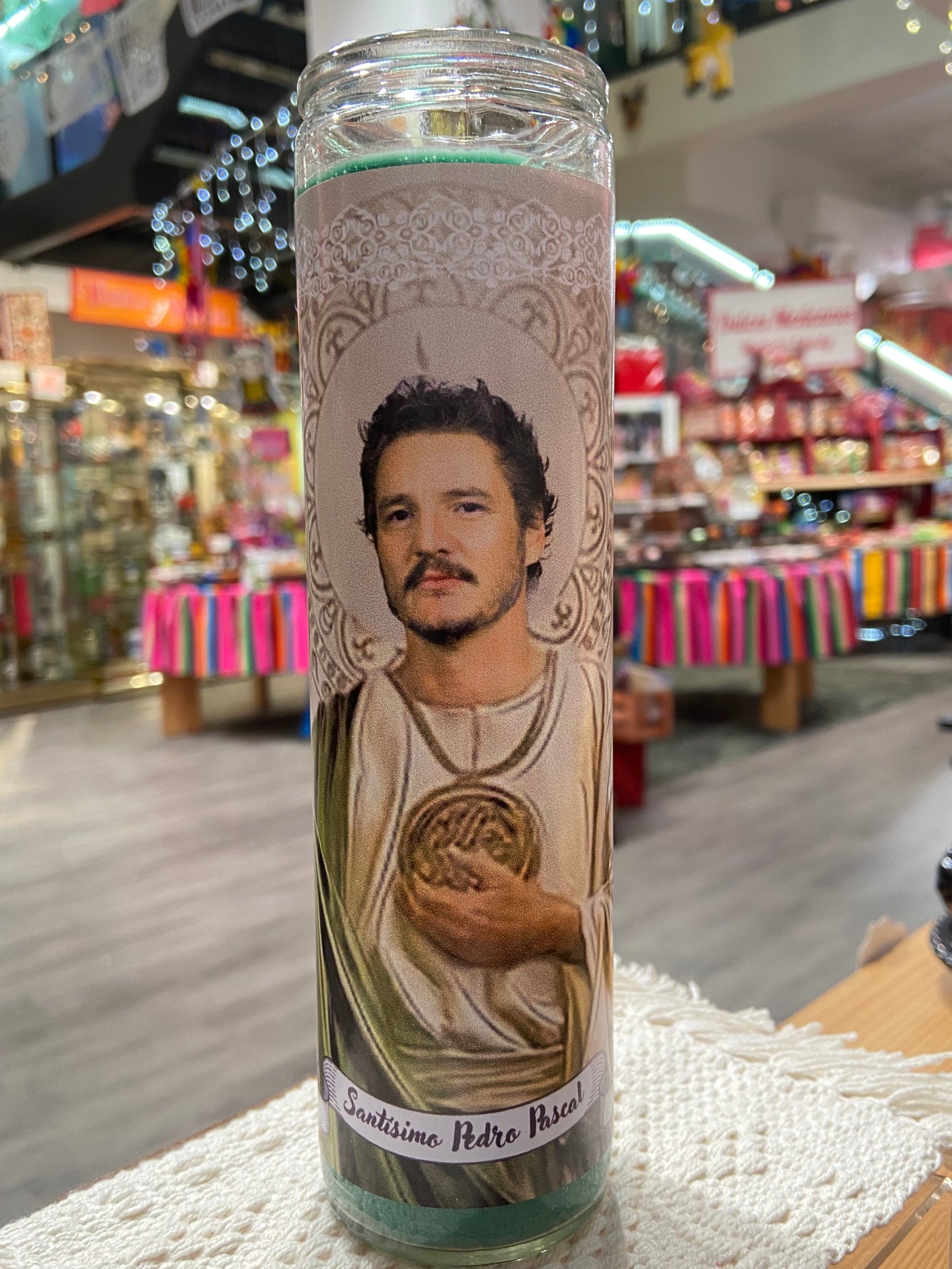 Pedro Pascal Celebrity Prayer Candle