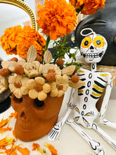 Load image into Gallery viewer, Red Clay Calavera Catrina
