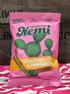 Nemi Cactus Chips -- Sweet Cinnamon Churro
