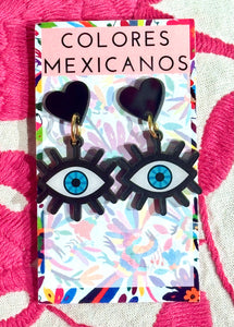 Mexican Evil Eye Earrings