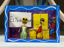 Load image into Gallery viewer, &quot;Muertos&quot; Day of the Dead Mini Shadow Boxes
