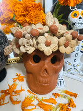 Load image into Gallery viewer, Red Clay Calavera Catrina
