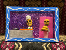 Load image into Gallery viewer, &quot;Muertos&quot; Day of the Dead Mini Shadow Boxes
