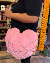 Load image into Gallery viewer, Red Concha Heart Bag
