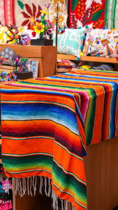 Mexican Sarape Table Runner Full Size