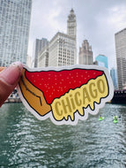 Chicago Deep Dish sticker