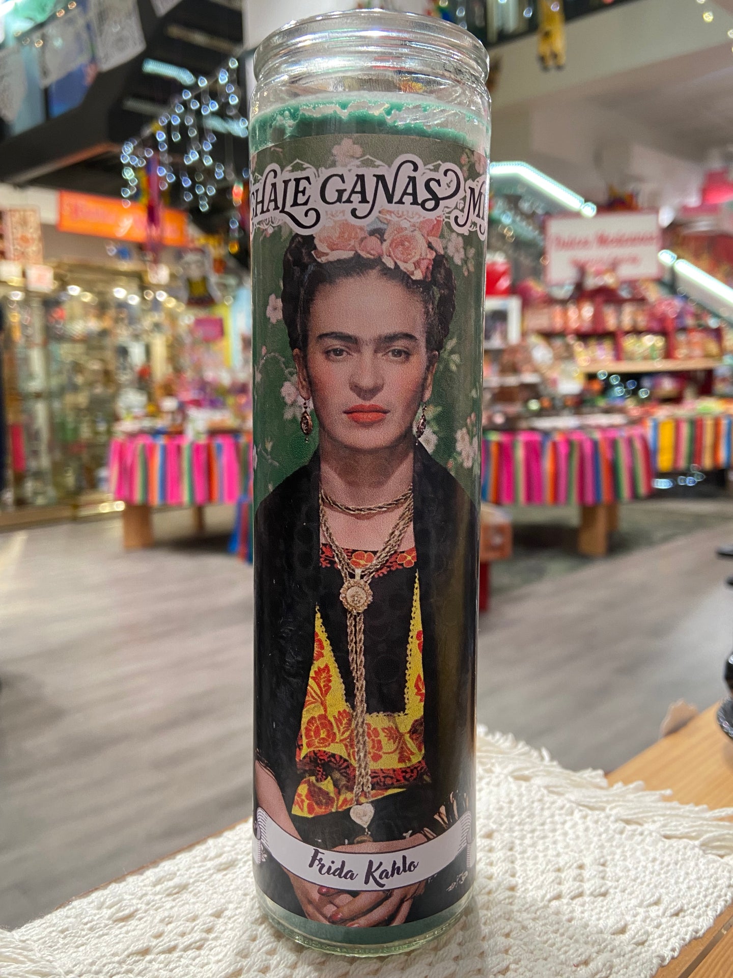 Frida Kahlo Celebrity Prayer Candle