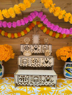 Mini Wood Altar -Ofrenda
