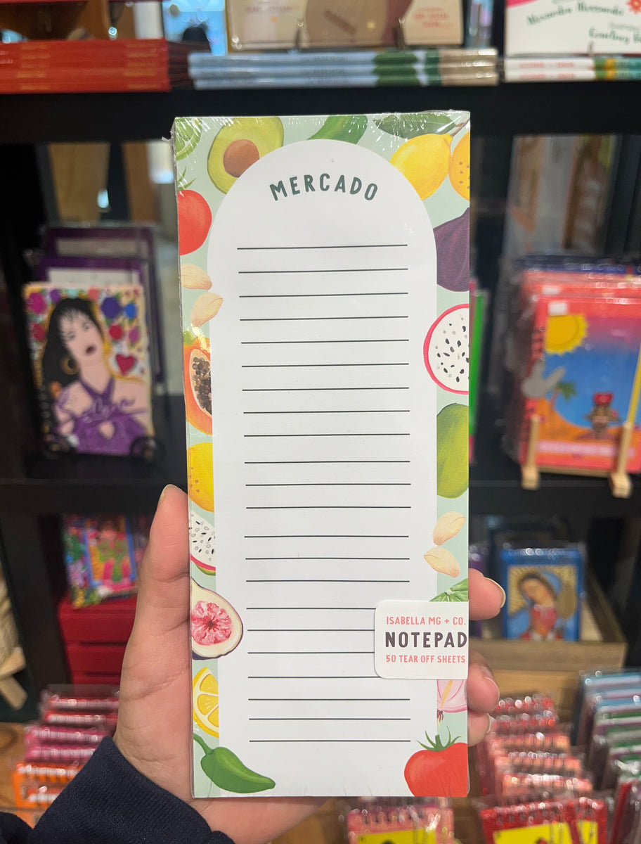 “Mercado” Notepad – Colores Mexicanos: Chicago's Mexican Gift Shop