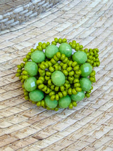 Load image into Gallery viewer, Colorful Beaded Flower Rings -- Guerrero, Mexico
