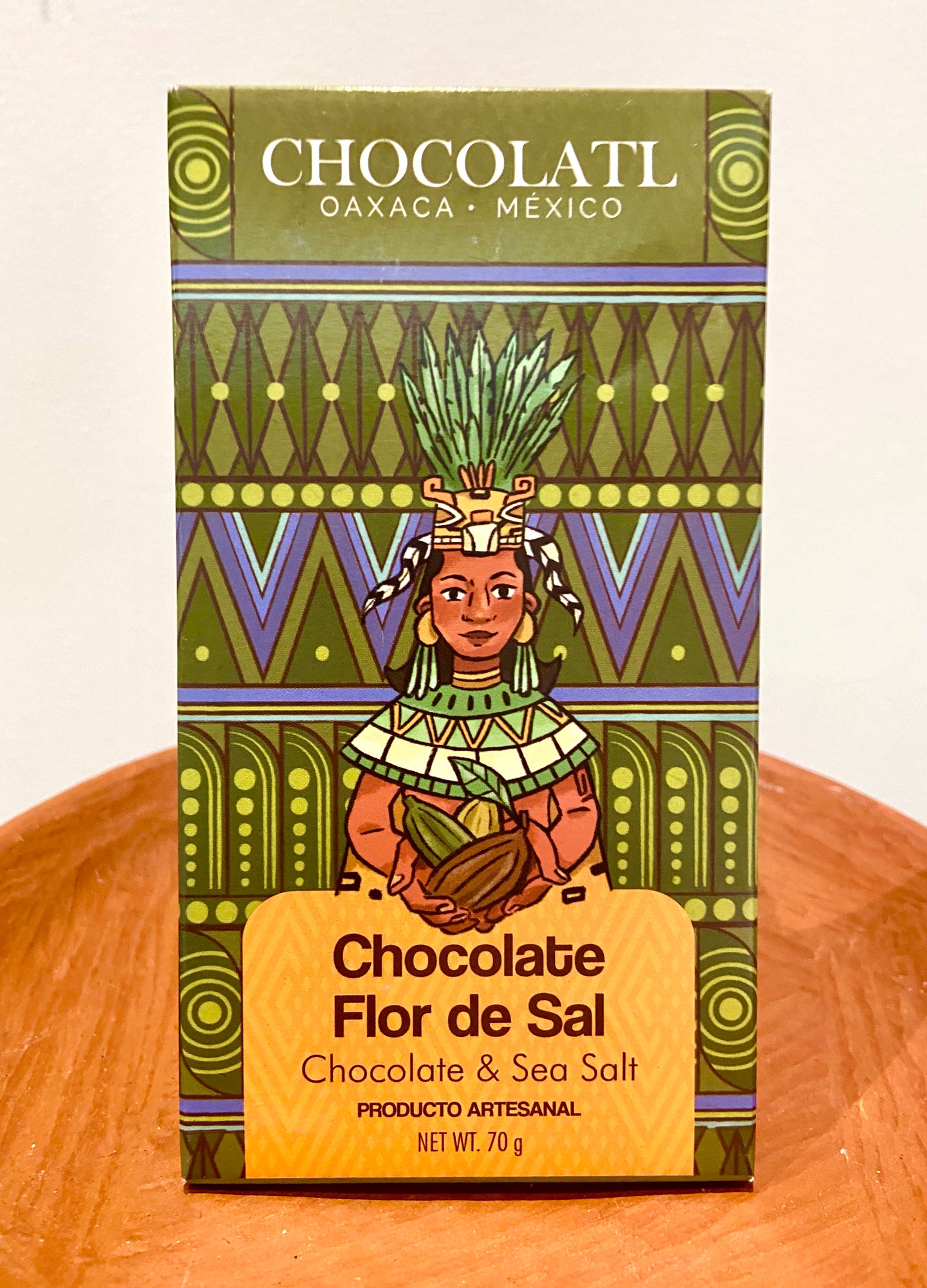 Oaxacan Gourmet Chocolate Bar - Sea Salt