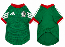 Load image into Gallery viewer, Mexico Green Soccer Jersey for Dogs &amp; Cats – Mexican Football Design
