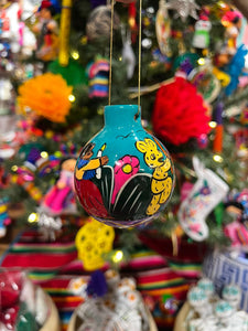 Handpainted Clay Story Ornaments - Guerrero, Mexico