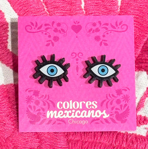 Mexican Evil Eye Earrings