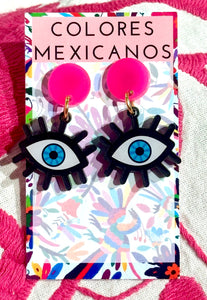 Mexican Evil Eye Earrings