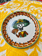 Hand Painted Catrina ceramic plates