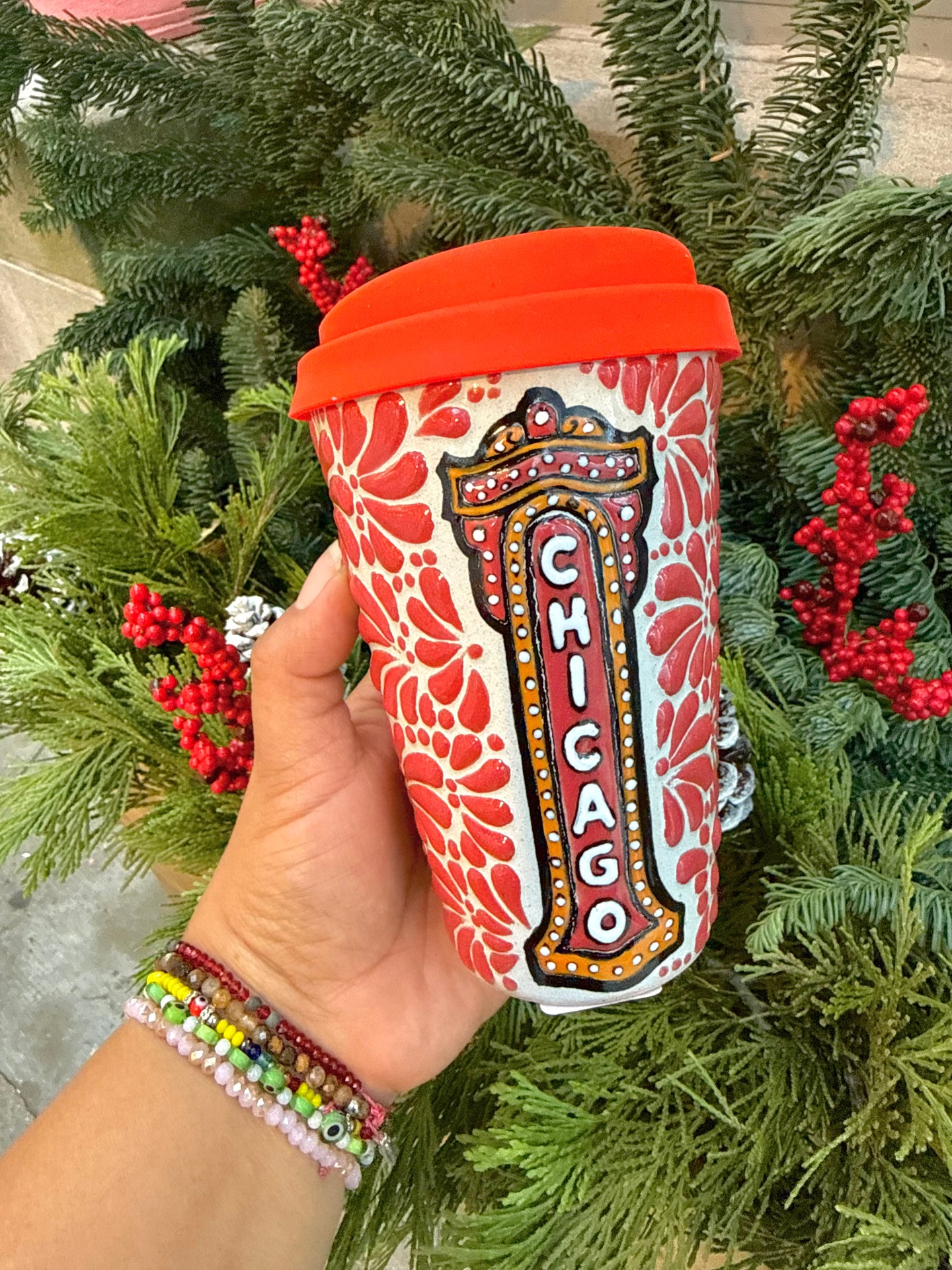 Chicagoo Talavera Mug