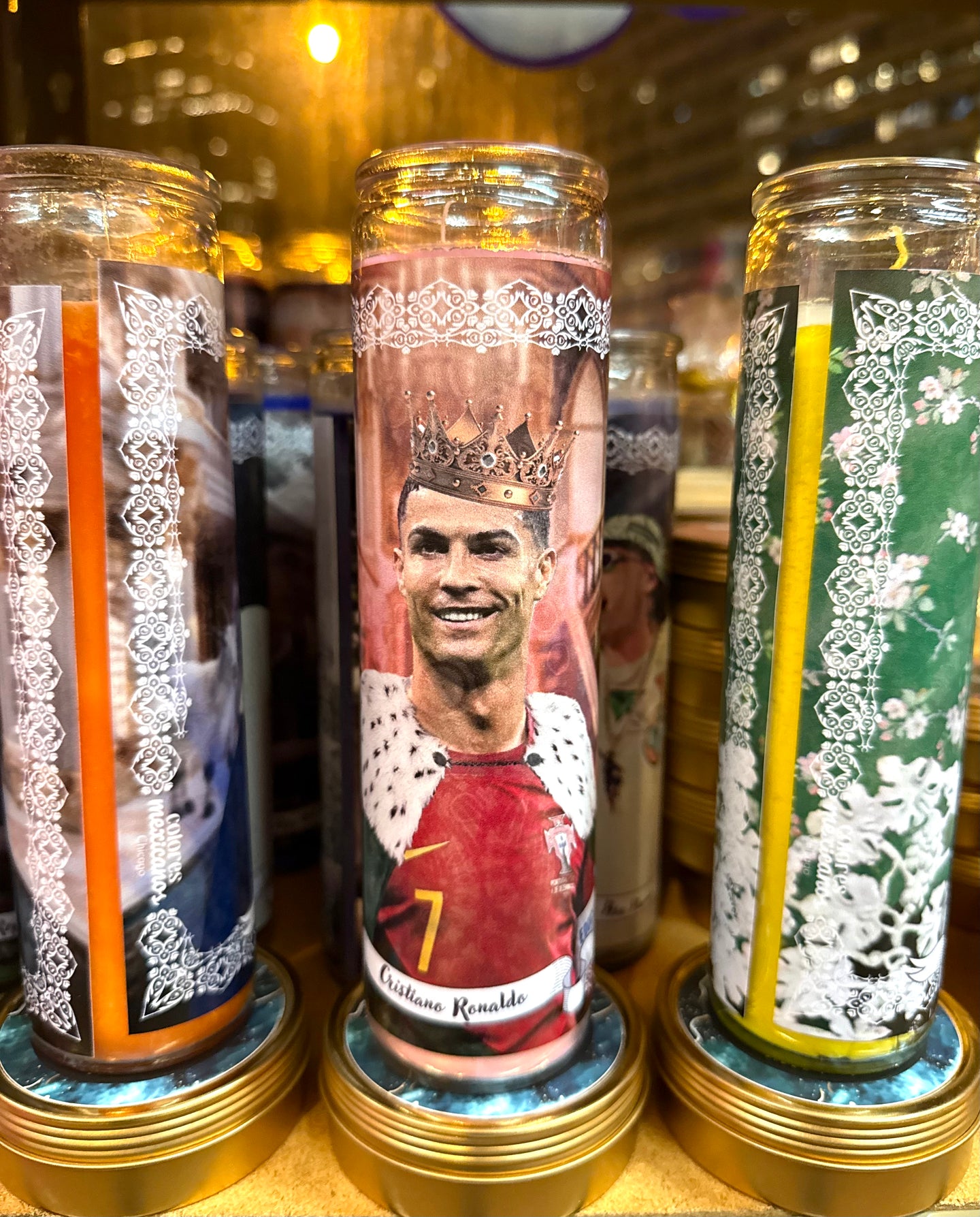 Cristiano Ronaldo Celebrity Prayer Candle