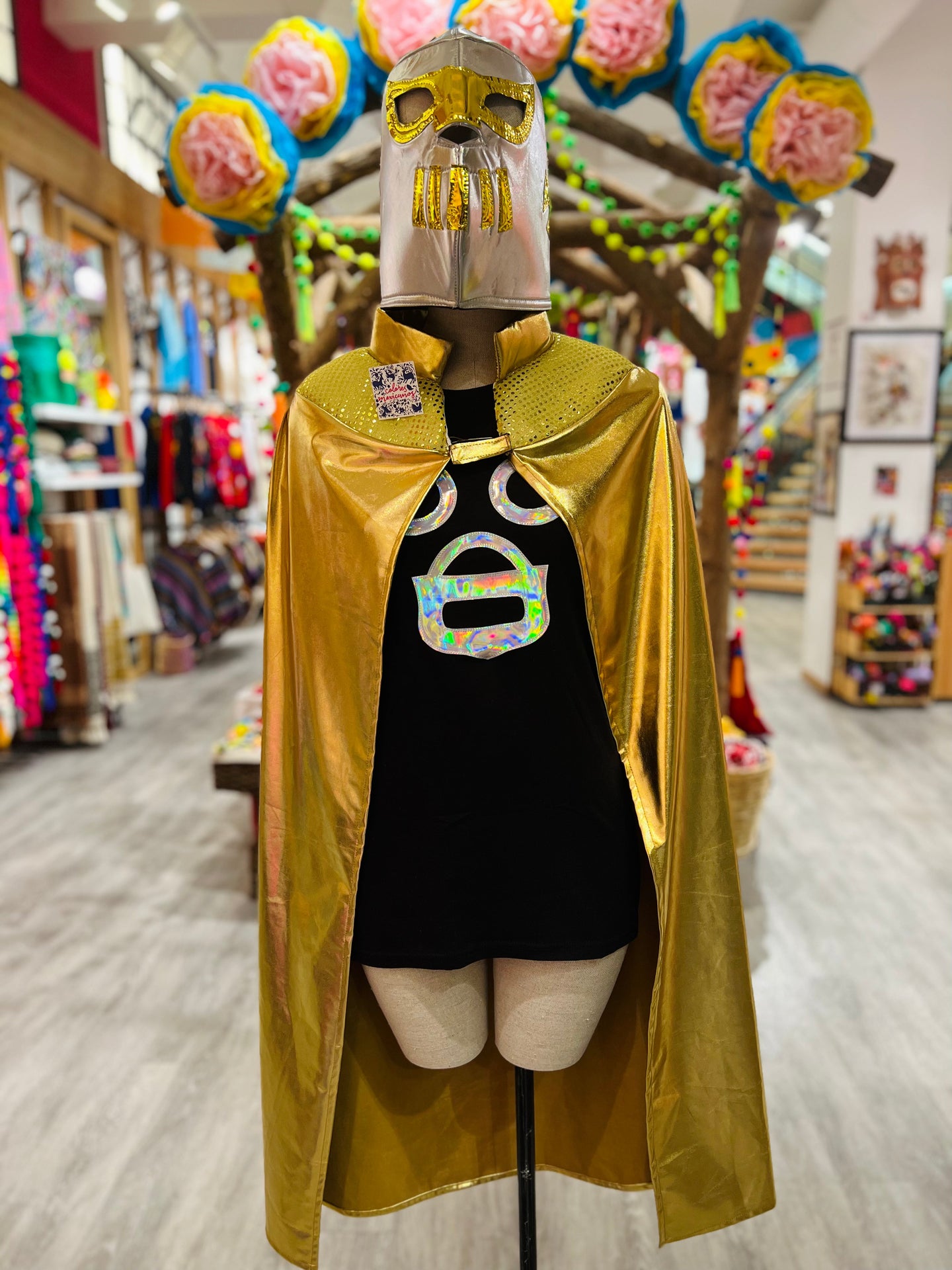 Luchador Mexican Wrestler Cape