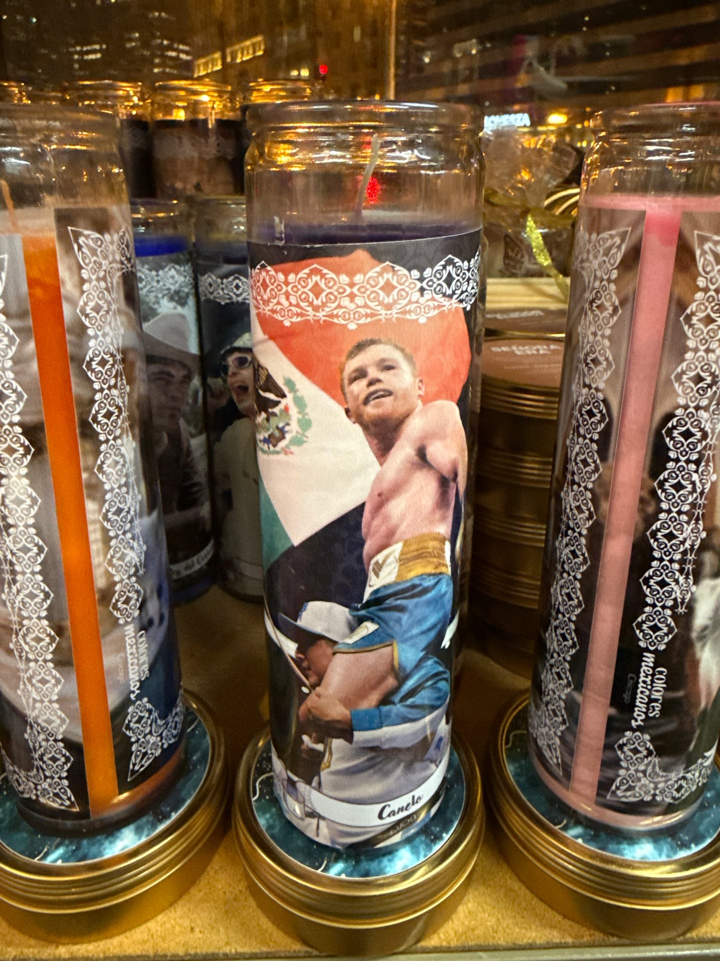 Canelo, Celebrity Prayer Candle