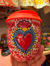Load image into Gallery viewer, Heart Talavera Mug
