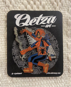 Quetza Art Spiderman Pin