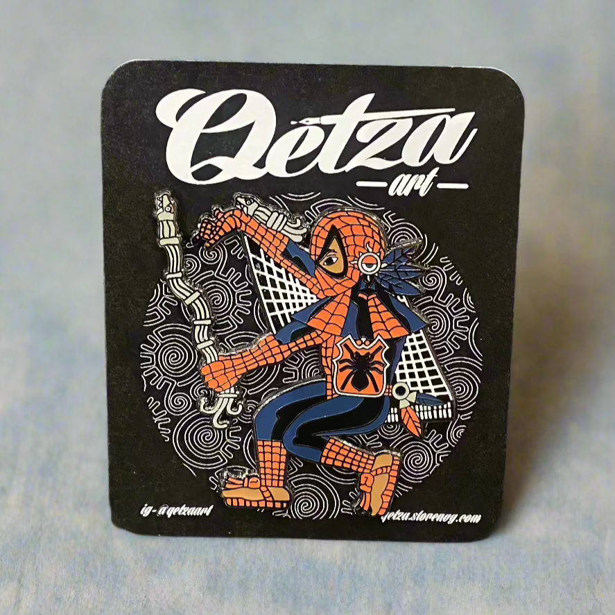 Quetza Art Spiderman Pin