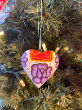 Load image into Gallery viewer, Mexican Heart christmas ornaments
