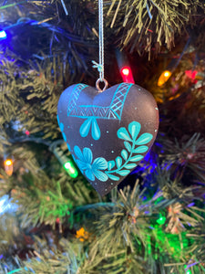 Mexican Heart christmas ornaments