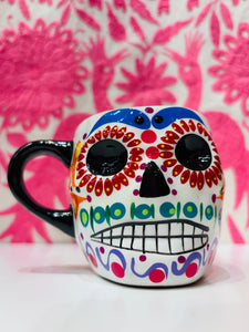 Calavera Mexican Mug - 8  oz.