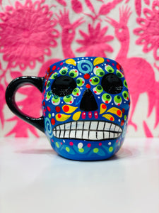 Calavera Mexican Mug - 8  oz.