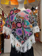 Load image into Gallery viewer, “Hueyapan&quot; Hand-Embroidered Rebozos colorful
