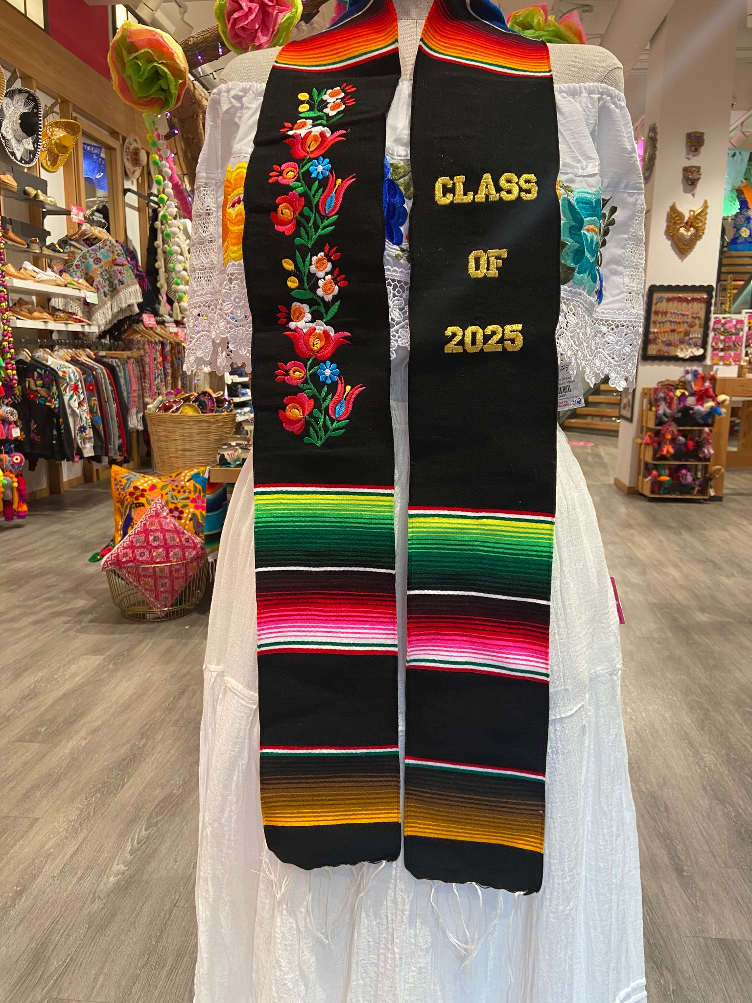 Sarape Mexican Graduation Stoles 2026 Colores Mexicanos: Chicago's Mexican Gift Shop Sarape Mexican Graduation Stoles 2026 Colores Mexicanos: Chicago's Mexican Gift Shop