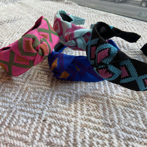 Hand Embroidered Design Headband Chiapas