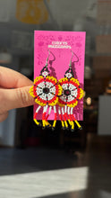 Load image into Gallery viewer, Beaded Dreamcatcher Earrings
