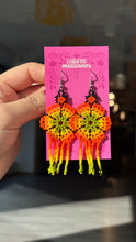 Load image into Gallery viewer, Beaded Dreamcatcher Earrings
