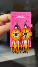 Load image into Gallery viewer, Beaded Dreamcatcher Earrings
