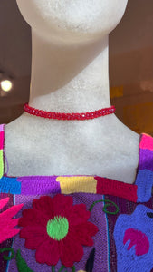 'Chaquira': Beaded Choker Necklace