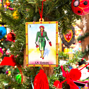 Loteria Christmas Ornament