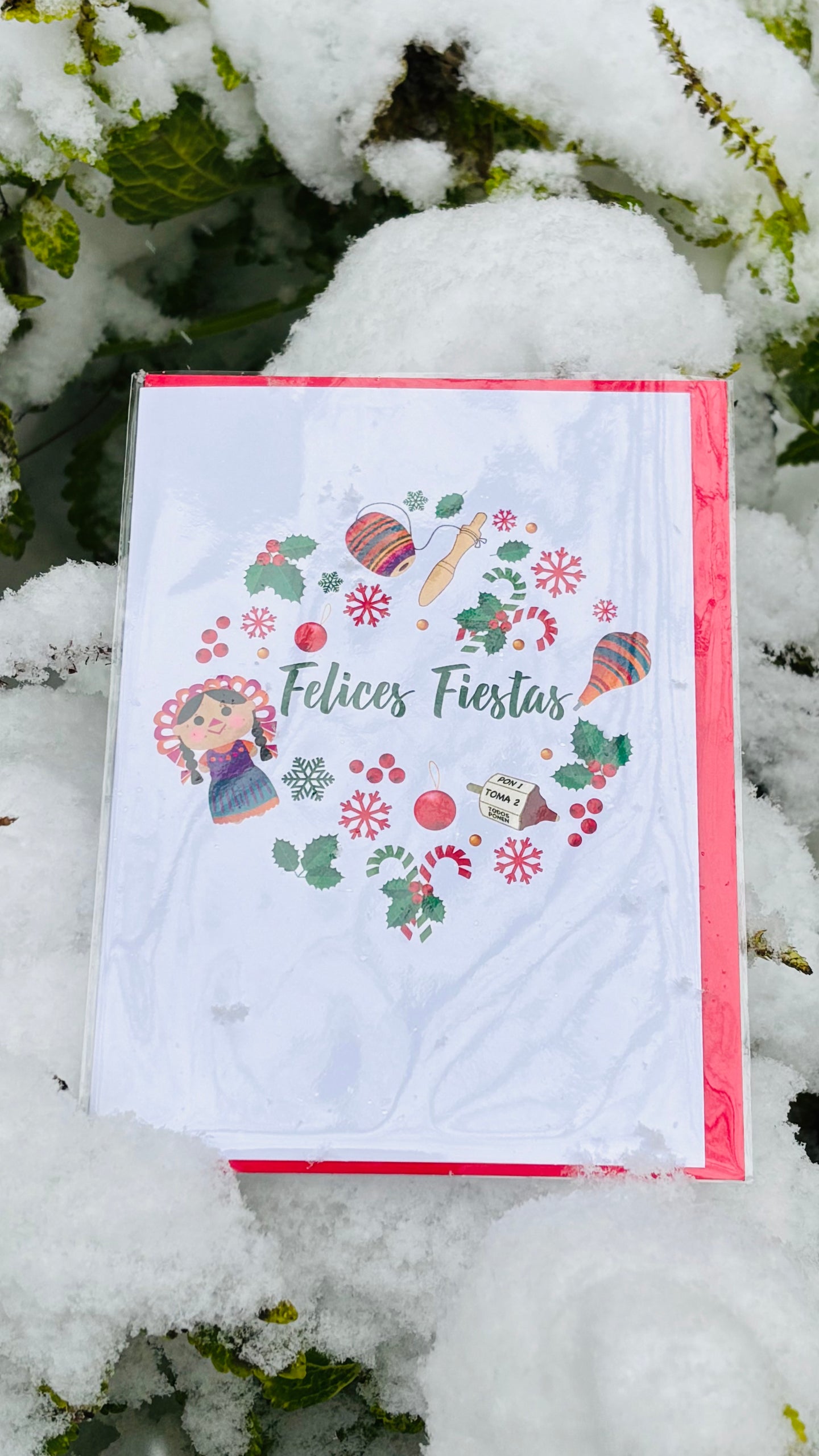 Felices Fiestas Greeting Card