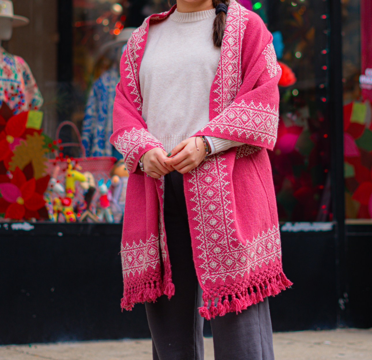 Handwoven Chalina from Puebla